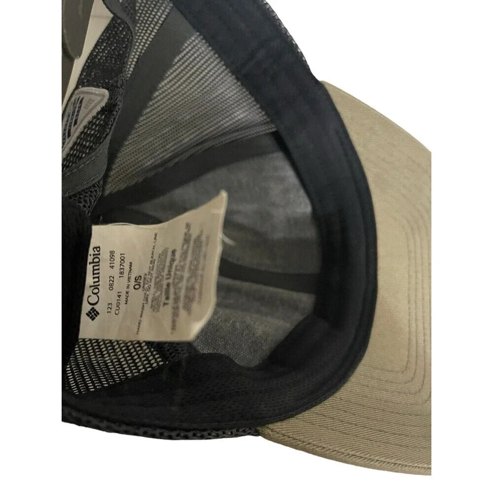 Columbia PFG Mesh Fish Flag Ball Cap, Brown - L/XL